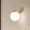 Væglampe Sala med kugleglas, 1 lyskilde
