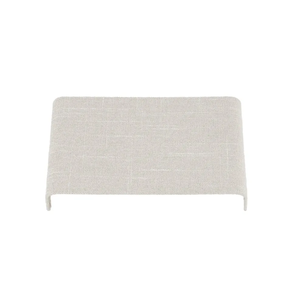 Væglampe Santana B, creme, tekstil, bredde 25 cm, G9