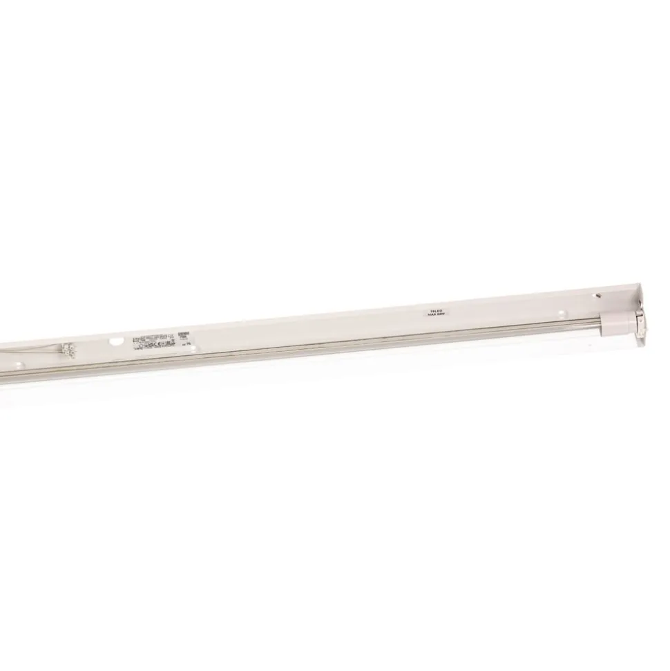 Væglampe Straight M, 92 cm, hvid