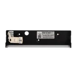 Væglampe Straight XS, bredde 26 cm, sort