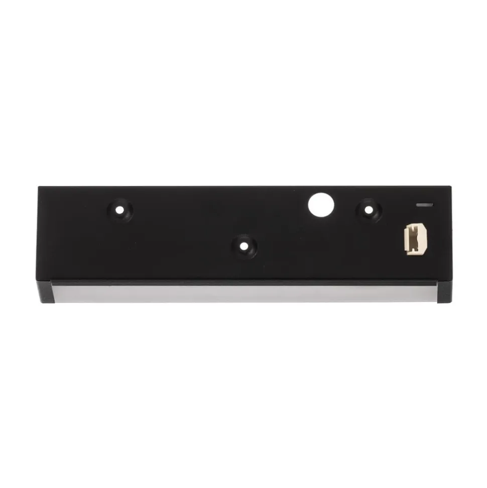 Væglampe Straight XS, bredde 26 cm, sort