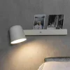 Væglampe Tila, svingbart hoved, hvid