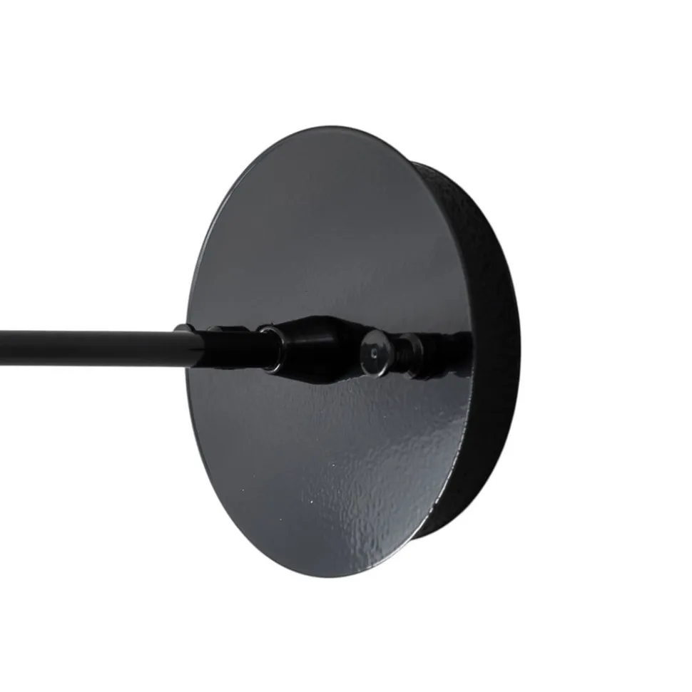 Væglampe Yildo 6901, sort/kobber, metal