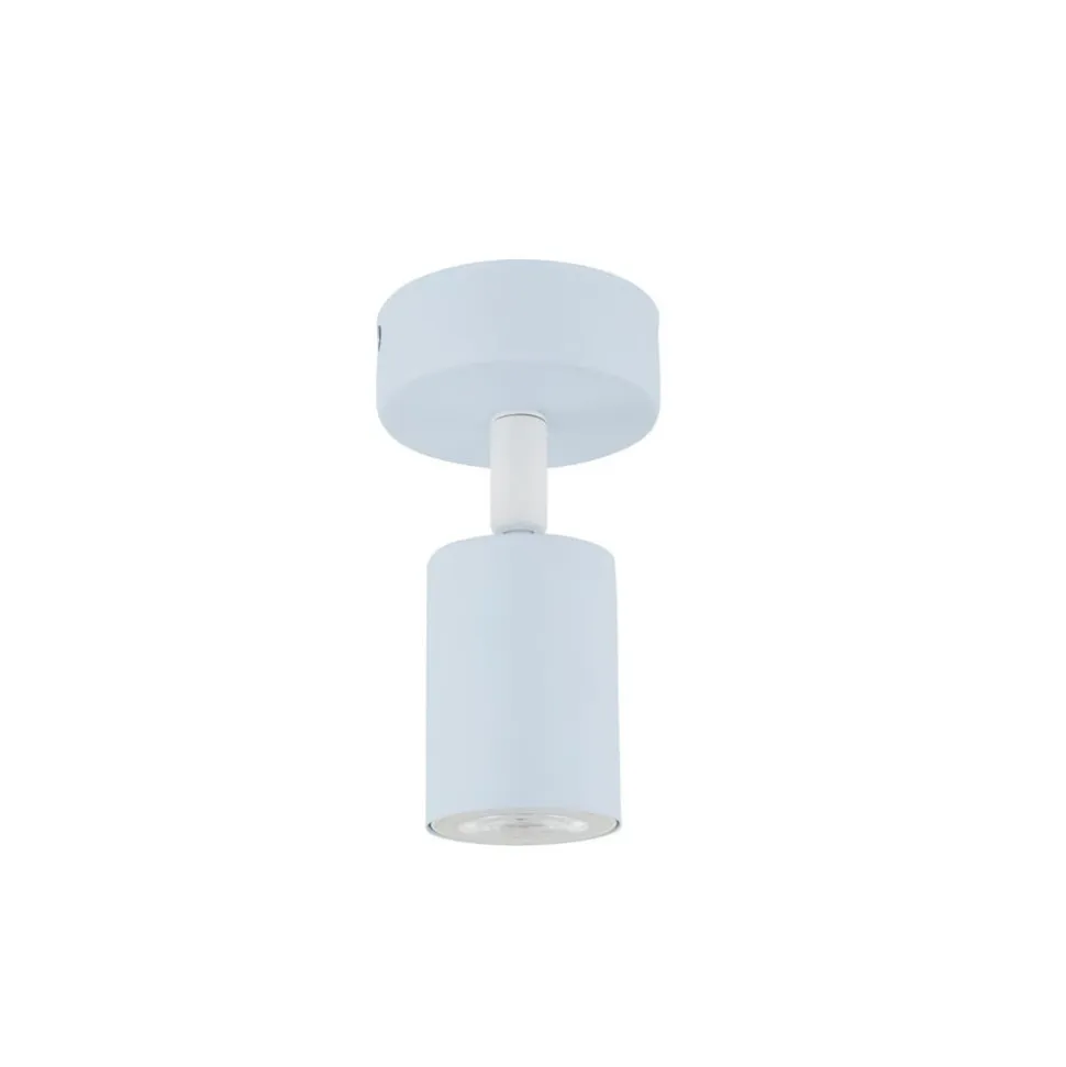 Vægspot Livia, blå, 13 cm, metal, justerbar, GU10