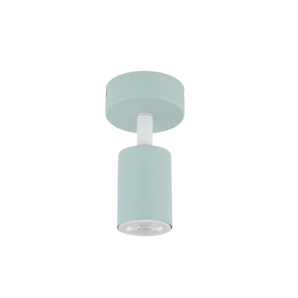 Vægspot Livia, grøn, 13 cm, metal, justerbar, GU10