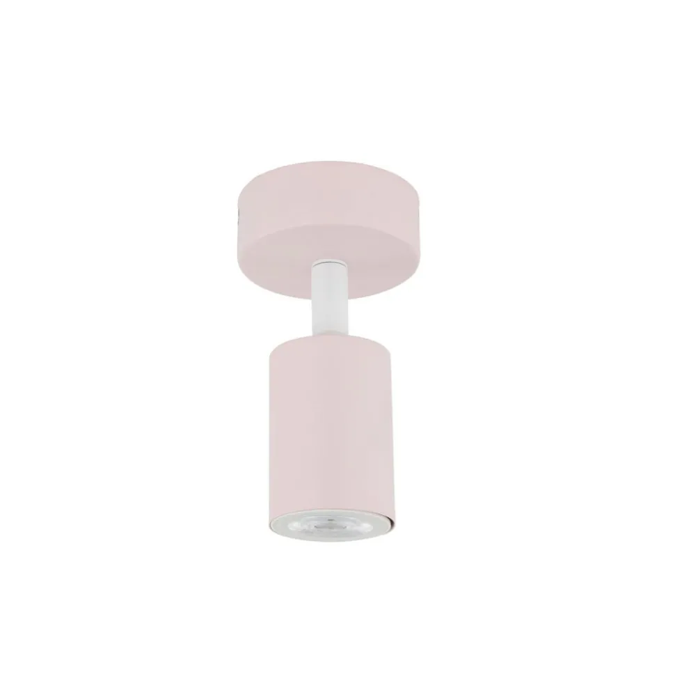 Vægspot Livia, lyserød, 13 cm, metal, justerbar, GU10