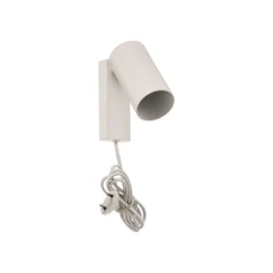 Vægspot Mono I med stik hvid