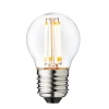 Vilkårlig LED-pære, E27 Ø 4,5 cm 3,5W 2.200K dæmpbar