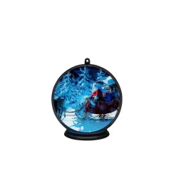 Vinterlandskab 3D-hologramkugle, 42 LED’er