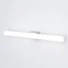Visagist LED-spejllampe, holder i krom
