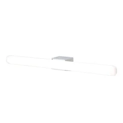 Visagist LED-spejllampe, holder i krom