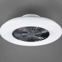 Visby LED-loftventilator, Ø 60 cm, Tunable White