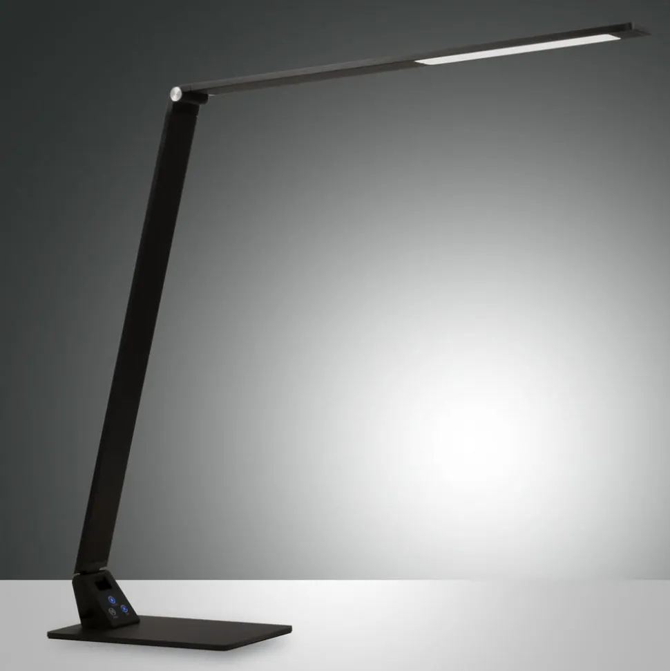 Wasp LED-bordlampe, med berøringsdæmper, sort