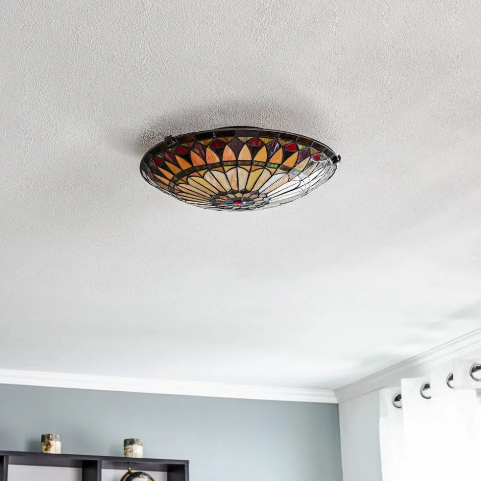 West End loftlampe i Tiffany-design