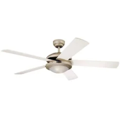Westinghouse Comet Titan ventilator, hvid og ahorn