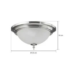 Westinghouse Harwell loftlampe, nikkel