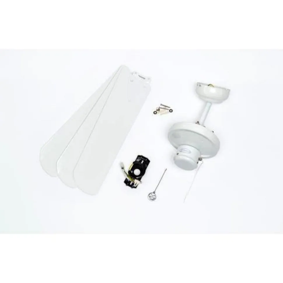 Westinghouse loftventilator Industrial hvid lydløs Ø 122 cm