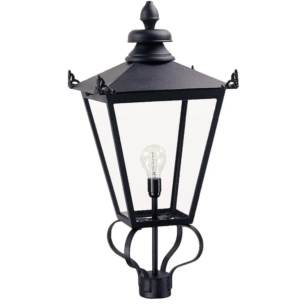 Wilmslow gadelampe, sort, 1 lyskilde, højde 82,5cm
