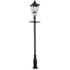 Wilmslow lygtepæl, sort, 1 lyskilde, højde 330 cm