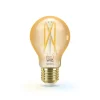 WiZ A60 LED-pære Wi-Fi E27 7W ravfarvet CCT