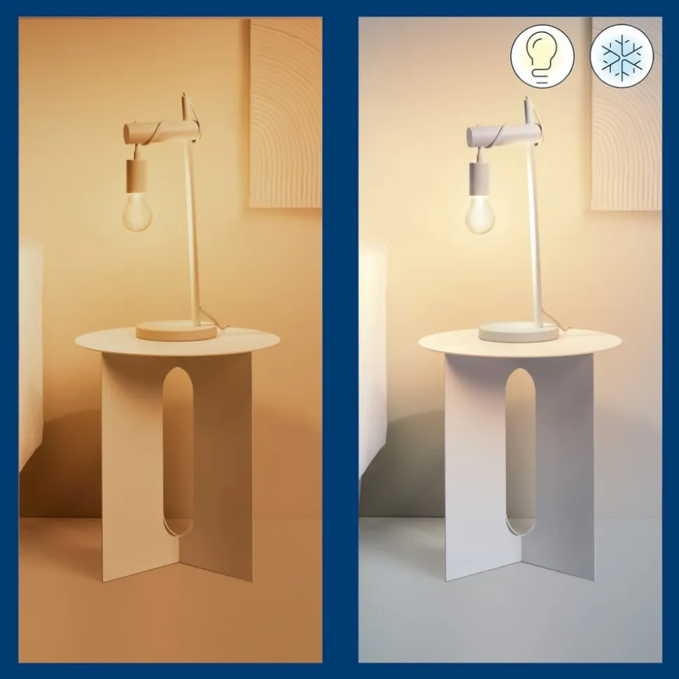 WiZ A60 LED-pære Wi-Fi E27 7W ravfarvet CCT