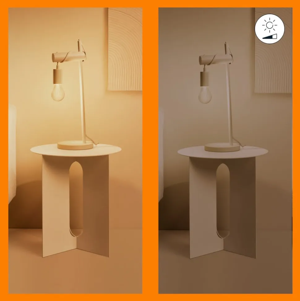 WiZ A60 LED-pære Wi-Fi E27 7W ravfarvet CCT