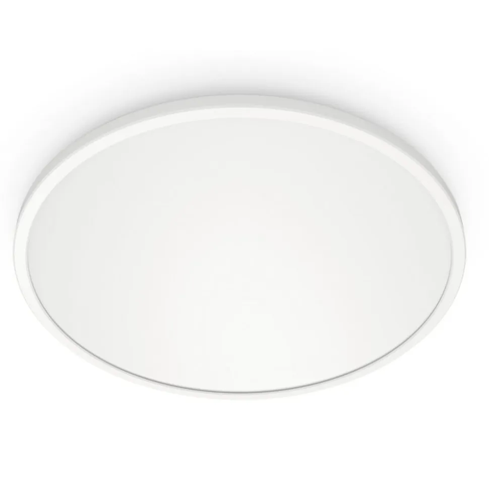 WiZ SuperSlim LED-loftslampe CCT Ø29cm hvid
