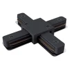 X-connector Track, 1-fase skinne, sort