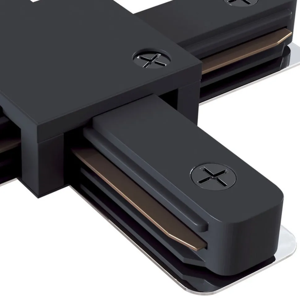 X-connector Track, 1-fase skinne, sort