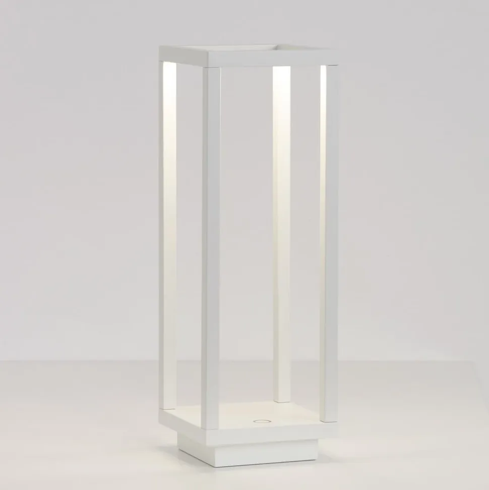 Zafferano Home LED-batteridrevet LED-lygte IP54 hvid