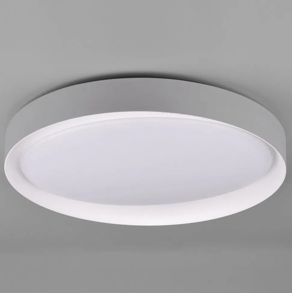 Zeta LED-loftlampe, tunable white, grå/hvid