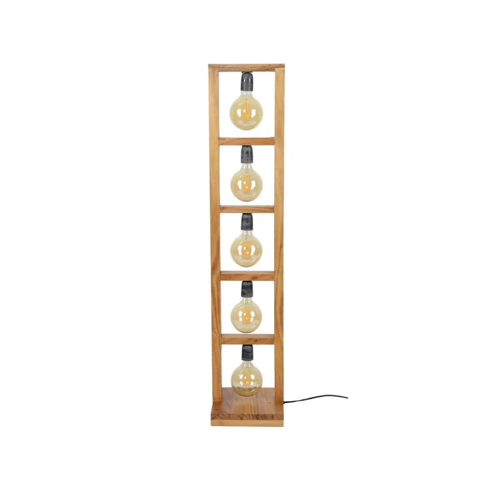 Zillerbach gulvlampe, højde 135 cm, 5 lyskilder